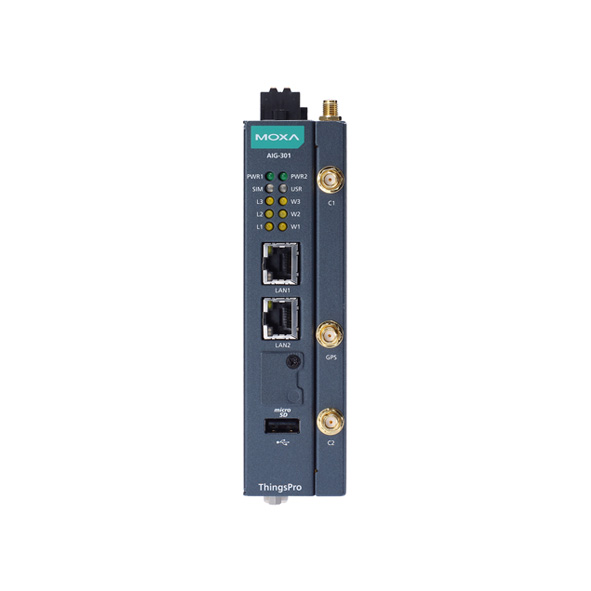 MOXA AIG-301-T-US-AZU-LX Advanced IIoT Gateway