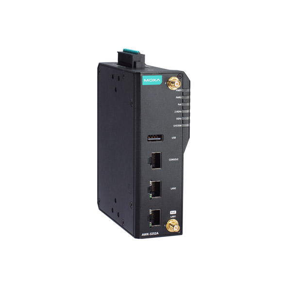 MOXA AWK-3252A-UN-T Wireless AP/Bridge/Client