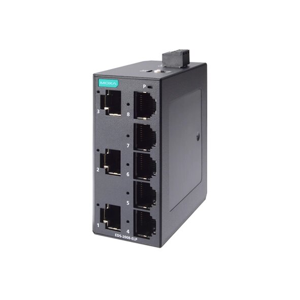 MOXA EDS-2008-ELP Unmanaged Ethernet Switch