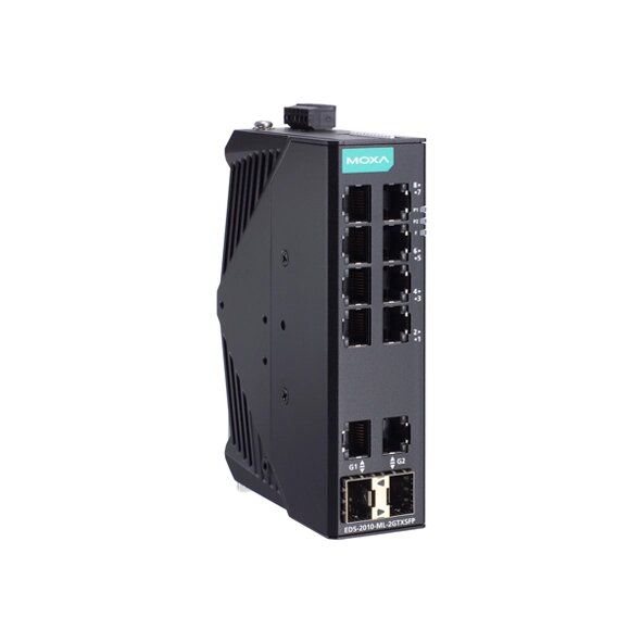 MOXA EDS-2010-ML-2GTXSFP Unmanaged Ethernet Switch