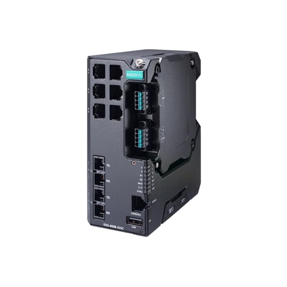 MOXA EDS-4008-2SSC-LV-T Managed Ethernet Switch