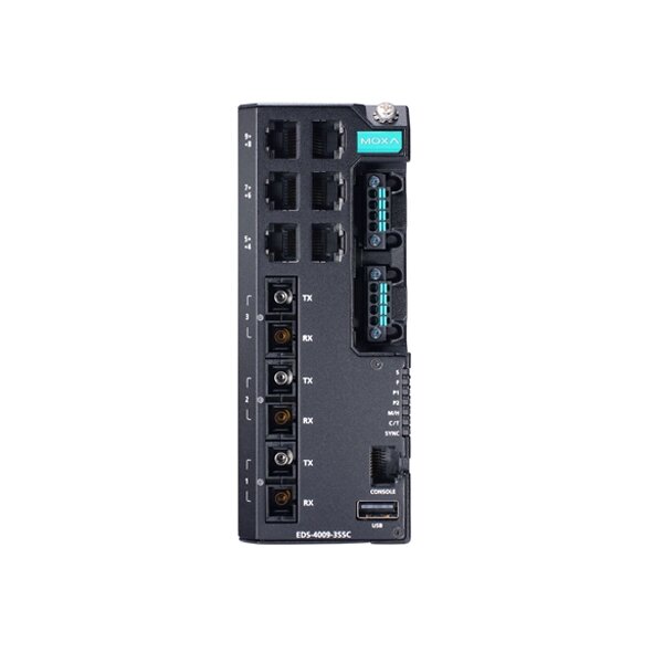 MOXA EDS-4009-3SSC-HV Managed Ethernet Switch