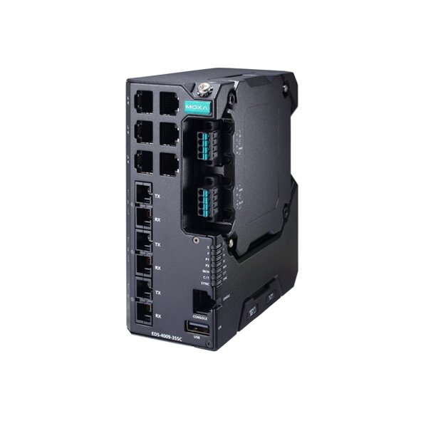 MOXA EDS-4009-3SSC-HV Managed Ethernet Switch