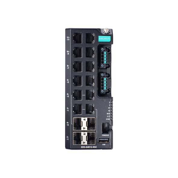 MOXA EDS-G4012-4GC-LV Managed Ethernet Switch