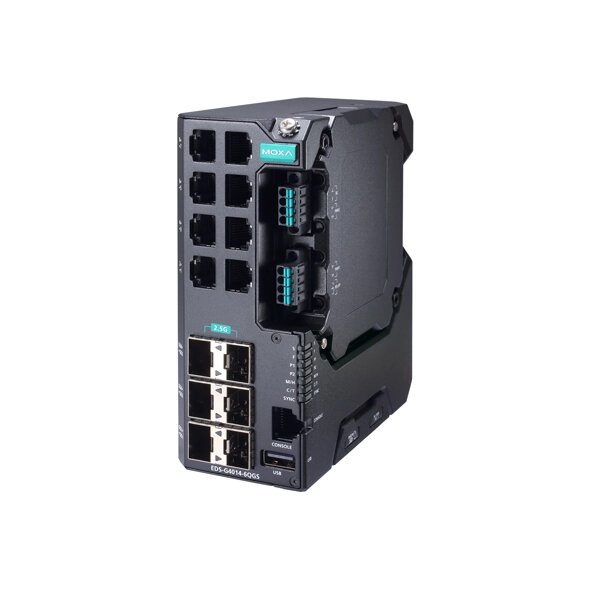 MOXA EDS-G4014-6QGS-LV-T Managed Ethernet Switch