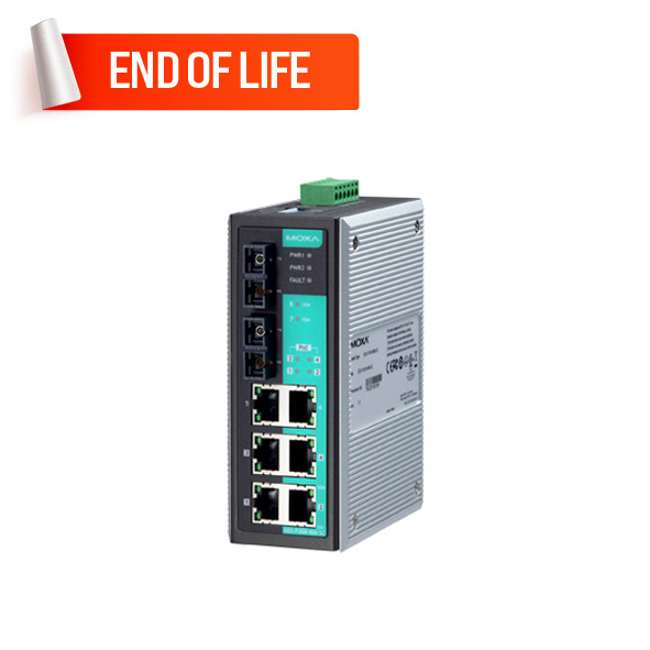 MOXA EDS-P308-SS-SC-T Unmanaged Ethernet Switches