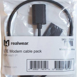 REALWEAR LTE 4G Modem (JACS) W/ Cable and Mount