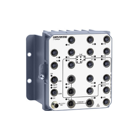 Westermo Viper-220A-T4G-P8-HV Managed Ethernet Switch