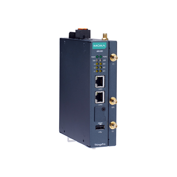MOXA AIG-301-T-AP-AZU-LX Advanced IIoT Gateway