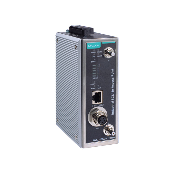 MOXA AWK-3131A-M12-RTG-JP-CT-T Wireless Access Point