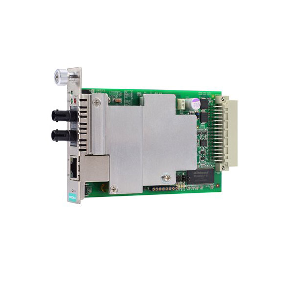 MOXA CSM-400-1213 slide-in Ethernet-to-Fiber Media Converters