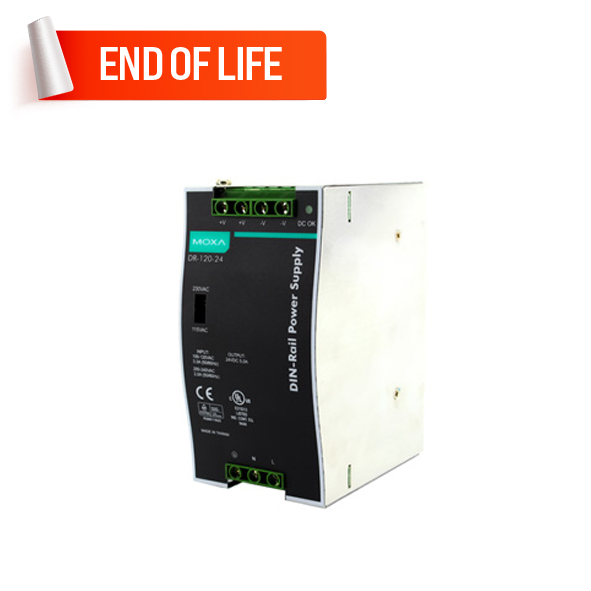 MOXA DR-120-24 DIN-rail Power Supply