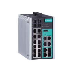 MOXA EDS-518E-SS-SC-4GTXSFP-T Managed Ethernet Switches