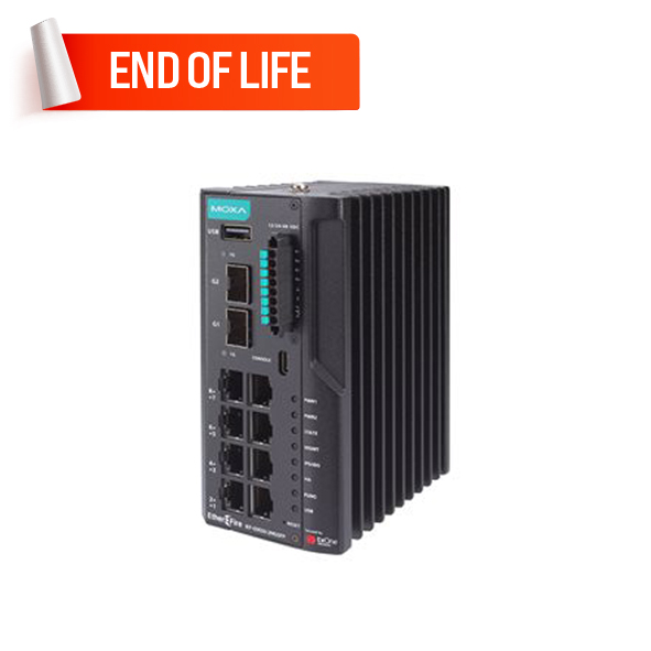 MOXA IEF-G9010-2MGSFP-Pro Industrial IPS Firewall
