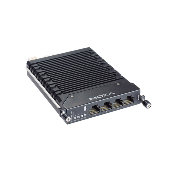 MOXA LM-7000H-4PoE Ethernet Module