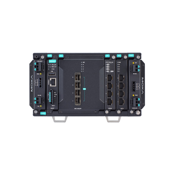 MOXA MDS-G4012-L3-4XGS-T Modular Managed Ethernet Switch