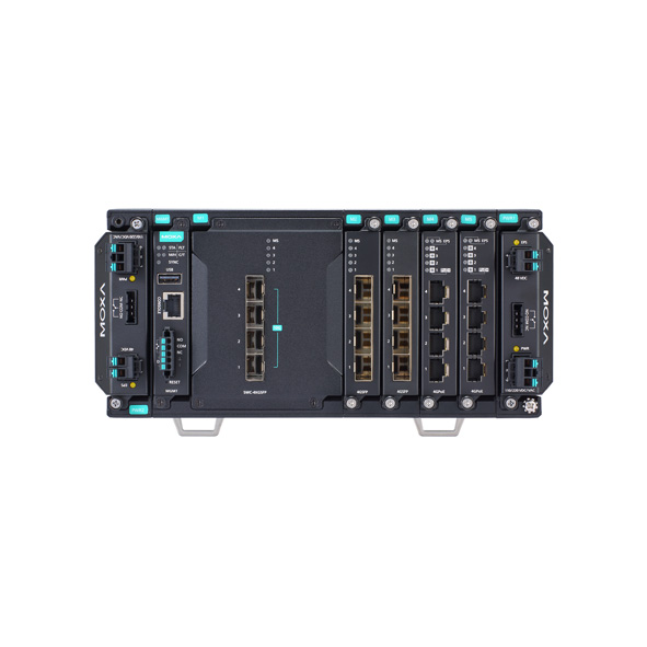 MOXA MDS-G4020-4XGS-T Modular Managed Ethernet Switch