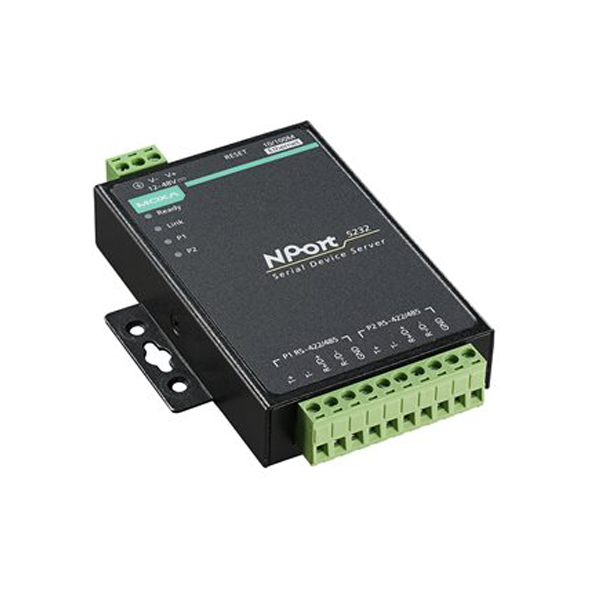 MOXA NPort 5232 w/o Adapter Serial to Ethernet Device Server