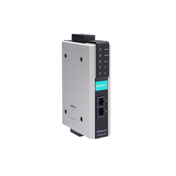 MOXA NPort IA-5150I-S-SC-T Serial to Ethernet Device Server