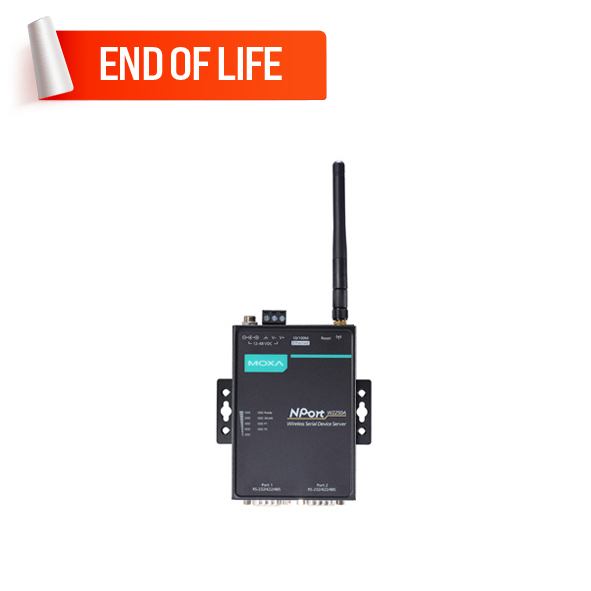 MOXA NPort W2250A-US Serial to Wireless Device Server