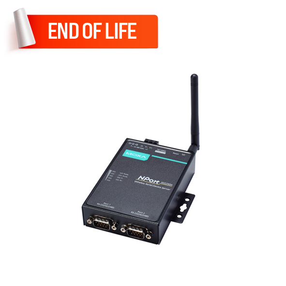 MOXA NPort W2250A-US Serial to Wireless Device Server