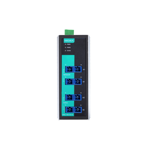 MOXA OBU-102-SS-SC Optical Fiber Bypass Unit