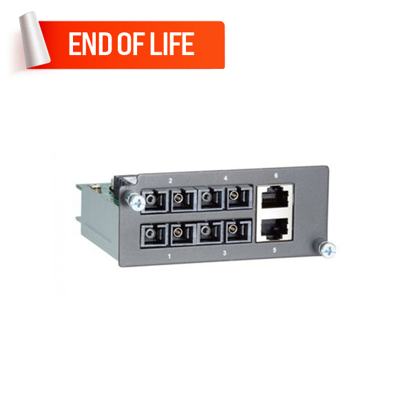 MOXA PM-7200-4SSC2TX Fiber Ethernet Module