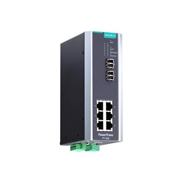 MOXA PT-508-MM-LC-HV Managed Ethernet Switches