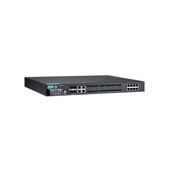 MOXA PT-7528-8MST-16TX-4GSFP-HV-HV Managed Rackmount Ethernet Switch
