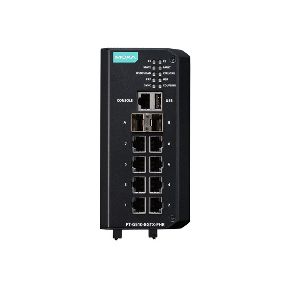 MOXA PT-G510-8GTX-PHR-HV-CT Managed Ethernet Switch
