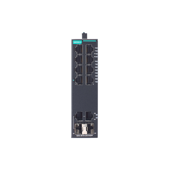 MOXA SDS-3010-2GTXSFP-T Smart Ethernet Switch