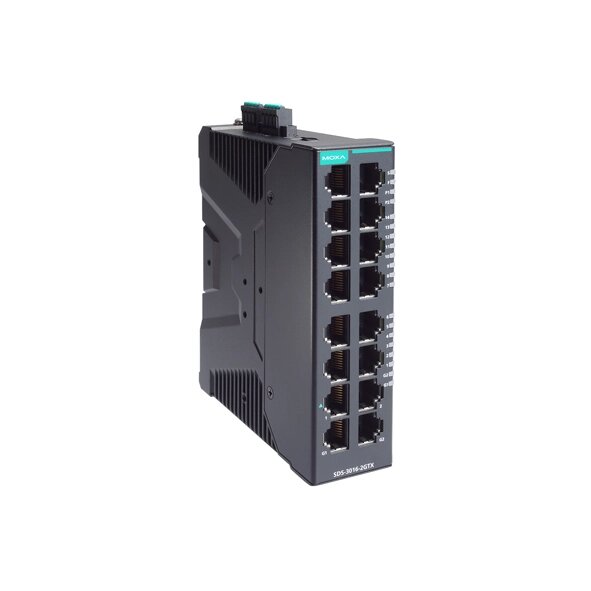 MOXA SDS-3016-2GTX-T Smart Ethernet Switch