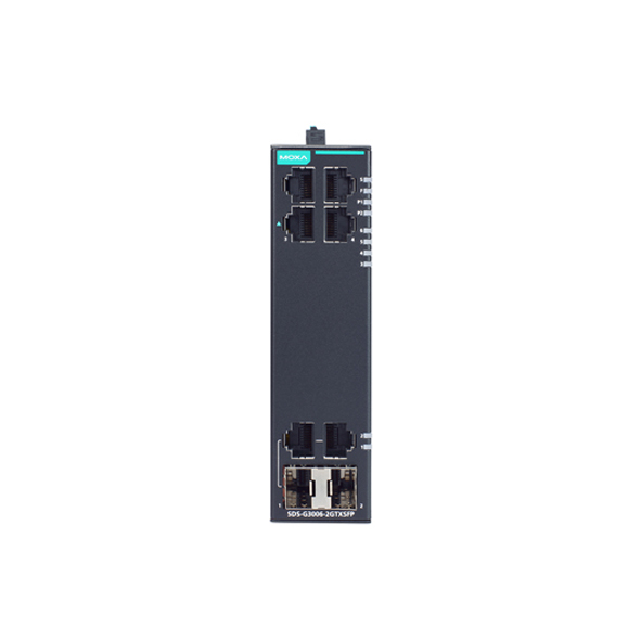 MOXA SDS-G3006-2GTXSFP-T Smart Ethernet Switch