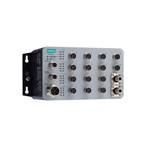 MOXA TN-4516A-12PoE-2GPoE-2GODC-WV-CT-T Managed Ethernet Switch