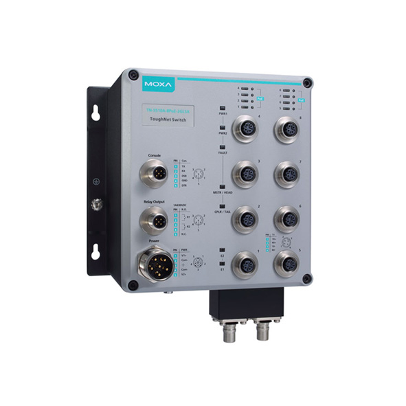 MOXA TN-5510A-8PoE-2GLSX-ODC-WV-T Managed Ethernet Switch