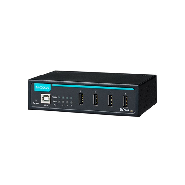 MOXA UPort 404 w/o Adapter 4-Port Industrial USB Hub