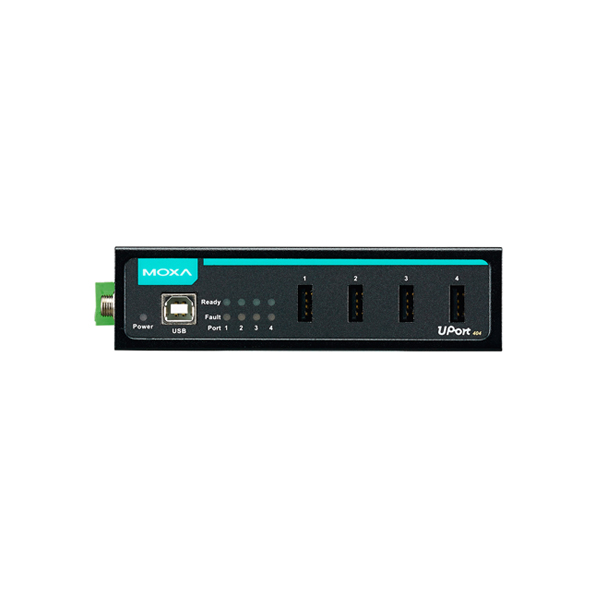 MOXA UPort 404 w/o Adapter 4-Port Industrial USB Hub