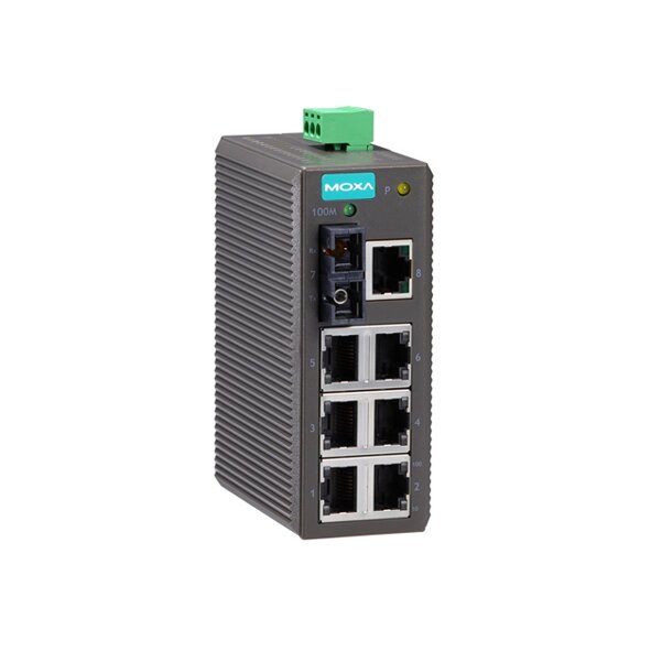 MOXA EDS-208-M-SC Unmanaged Ethernet Switches