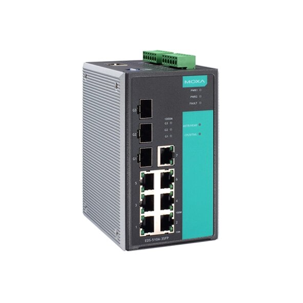 MOXA EDS-510A-3SFP Managed Ethernet Switches