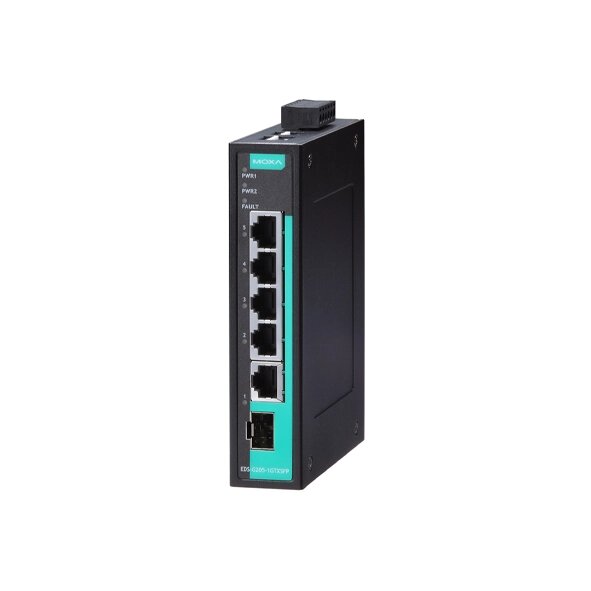 MOXA EDS-G205-1GTXSFP Unmanaged Ethernet Switches