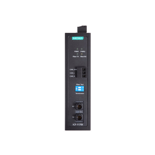 MOXA ICF-1170I-M-ST CANbus to Fiber Converter