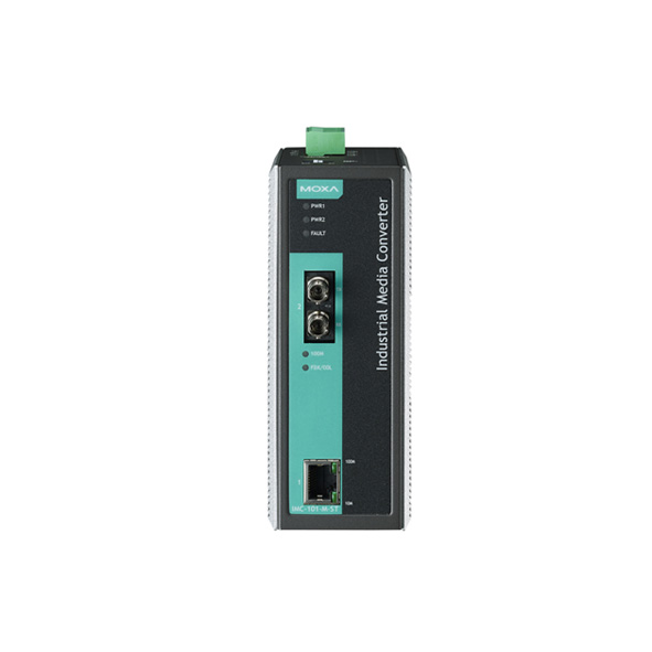 MOXA IMC-101-M-ST Ethernet to Fiber Converter