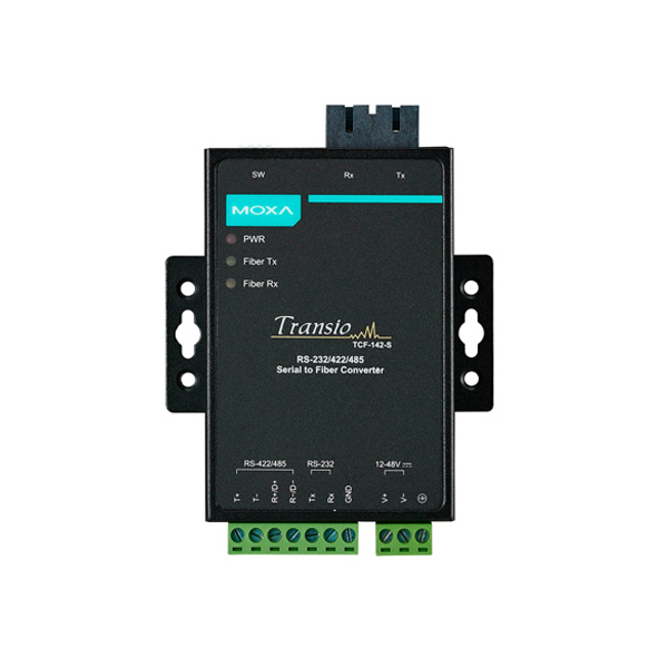 MOXA TCF-142-M-SC Serial to Fiber Converter