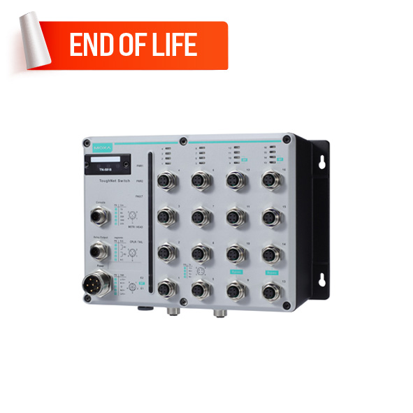 MOXA TN-5818A-2GTXBP-WV-CT-T Managed Ethernet Switches