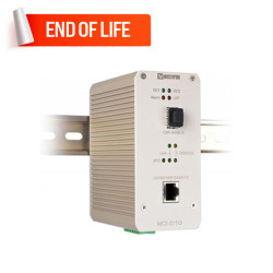 Westermo MCI-211G Industrial Ethernet to Fiber Media Converter
